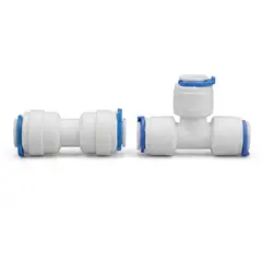 GENERICO - Set de Conectores Rápidos para Filtros de Agua y Manguera Refrigerador