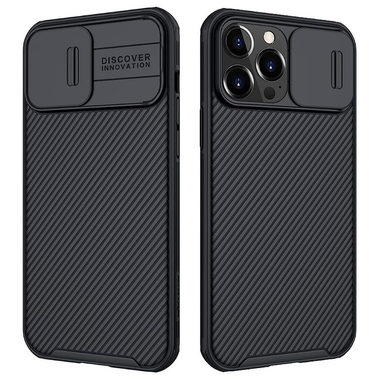 Carcasa Camshield Pro Compatible Con iPhone 13 Pro - Negro