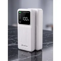 GENERICO - Power Bank 20000mAh Carga Rapida Pantalla LED 3 USB USB C Bateria Externa Portatil
