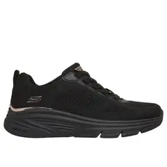 SKECHERS - Zapatillas Mujer Slip-Ins Bobs Arch Fit Elev8 Negro