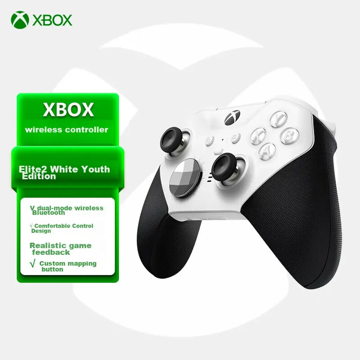 MICROSOFT - Control Xbox Inalámbrico Elite Series 2 Blanco Bluetooth