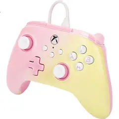 POWER A - Control Xbox PowerA Cableado PC Xbox Botones Traseros Rosado Lemon