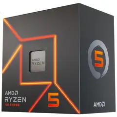 AMD CORP - Procesador AMD Ryzen 5 7500F, 5GHz Max, 6 Cores 12 Hilos, 5nm, AM5