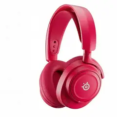 STEEL SERIES - Audífonos Gamer Ice Nova 7 Generación 2 Rojo, Inalámbricos 24 GHz Bluetooth 35 mm con Micrófono IA