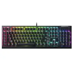 RAZER - Teclado Mecánico BlackWidow V4X RGB Gamer Switch Amarillo
