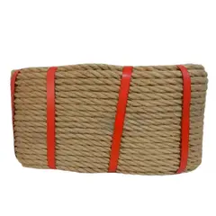 GENERICO - Cuerda Soga Yute Cáñamo 16mm 50mts Decoración Manualidades