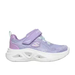 SKECHERS - Zapatillas Niña - S-Lights Sola Glow 2.0 Morado