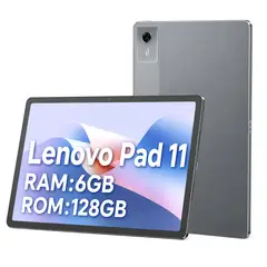 LENOVO - Tablet Pad 11 6GB+128GB WiFi 11” Gris