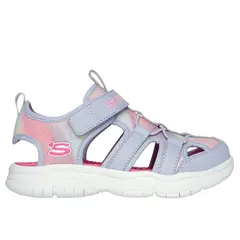 SKECHERS - Sandalias Niña Flex Splash Daylight Shimmer Morado