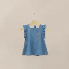 OPALINE - Vestido Denim Infant Niña