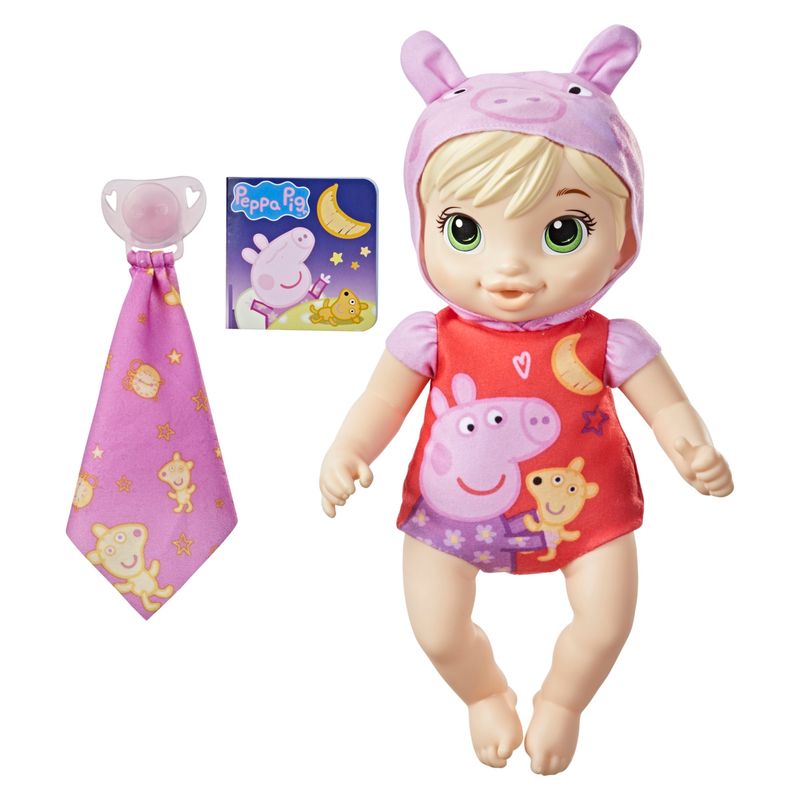 BABY ALIVE - Baby Alive Muñecas Y Accesorios Peppa Pigpa, Hora De Dormir