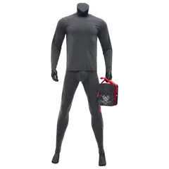GIOVACCHINO - Pack de Camiseta y Calza Termica Primera Capa Hombre Con Bolso Regalo