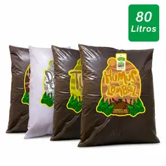GROW SWEET - Pack Sustratos 80L 4 Sacos para Mezclar a Tu Gusto