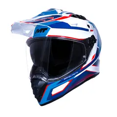undefined - Casco para moto MT Track SV HS218 NEXUS A7 Azul Brillo