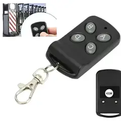GENERICO - Control remoto para portón de seguridad compatibilidad universal diseño en negro