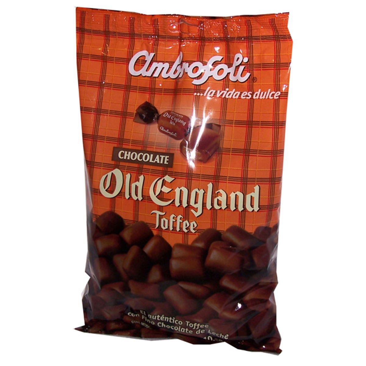 AMBROSOLI - Calugas Toffee ambrosoli bañado chocolate bolsa x300g