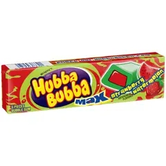GENERICO - Chicle Hubba Bubba Max Strawberry Watermelon 5pc X18ud