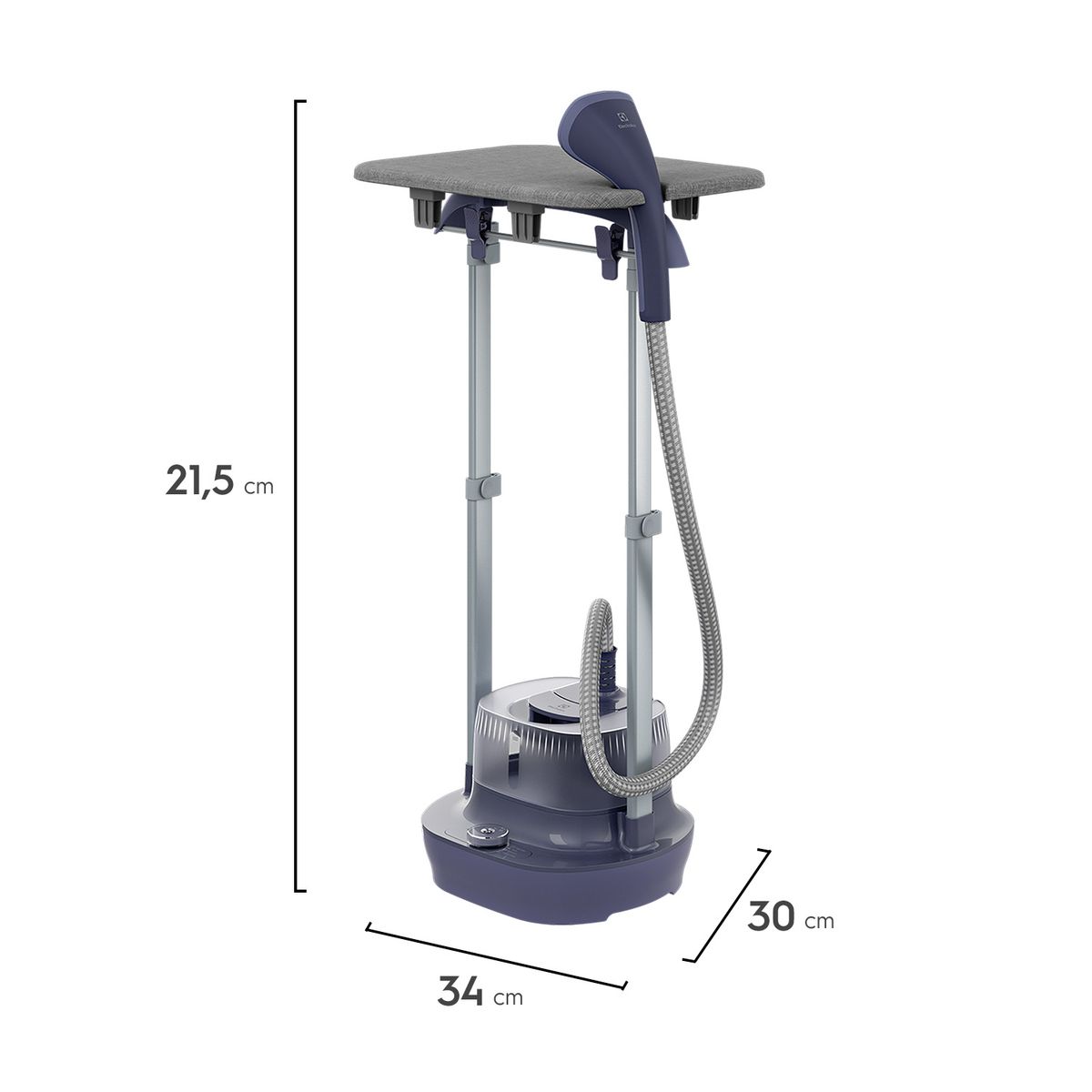 ELECTROLUX - Plancha a Vapor Vertical 2,5L 1800W con Tabla de Planchar EGS20