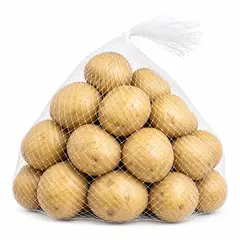 MARIENBERG - Mallas Dimensionadas para 3kg aprox 50cm Blanco 2000 unidades
