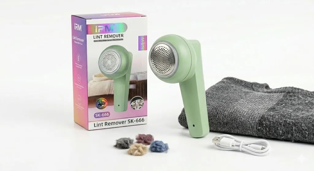 GENERICO Quita Pelusas Electrico Usb Recargable Para Ropa Telas 5w