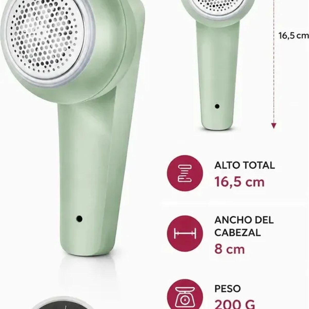 GENERICO - Quita Pelusas Electrico Usb Recargable Para Ropa Telas 5w