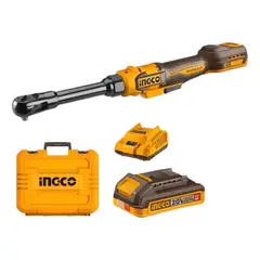 INGCO - Chicharra Inalambrica Extensible 65Nm Cuadrante 3/8 - 2 Bat 2.0Ah