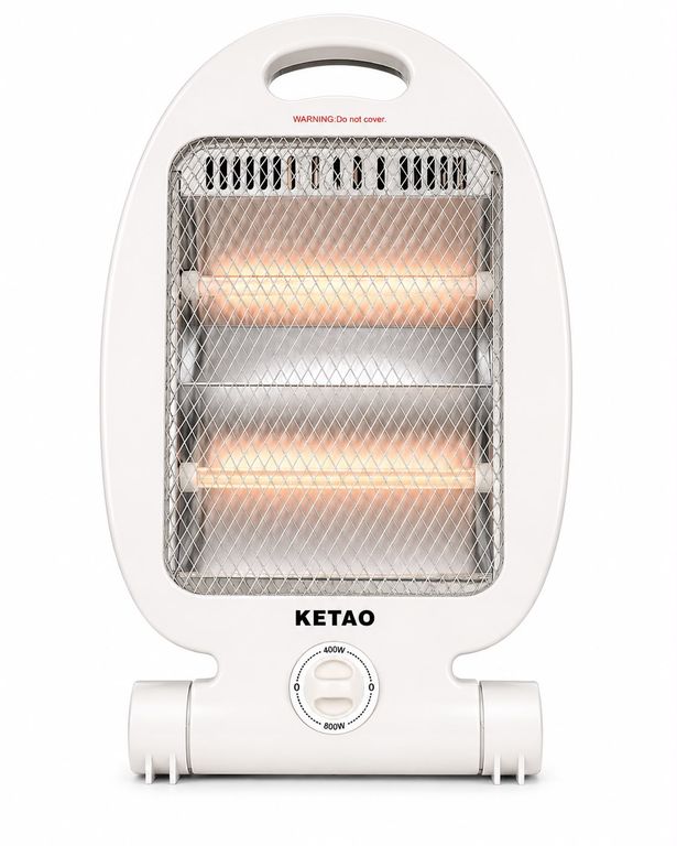 GENERICO Calefactor Eléctrico KETAO 800W