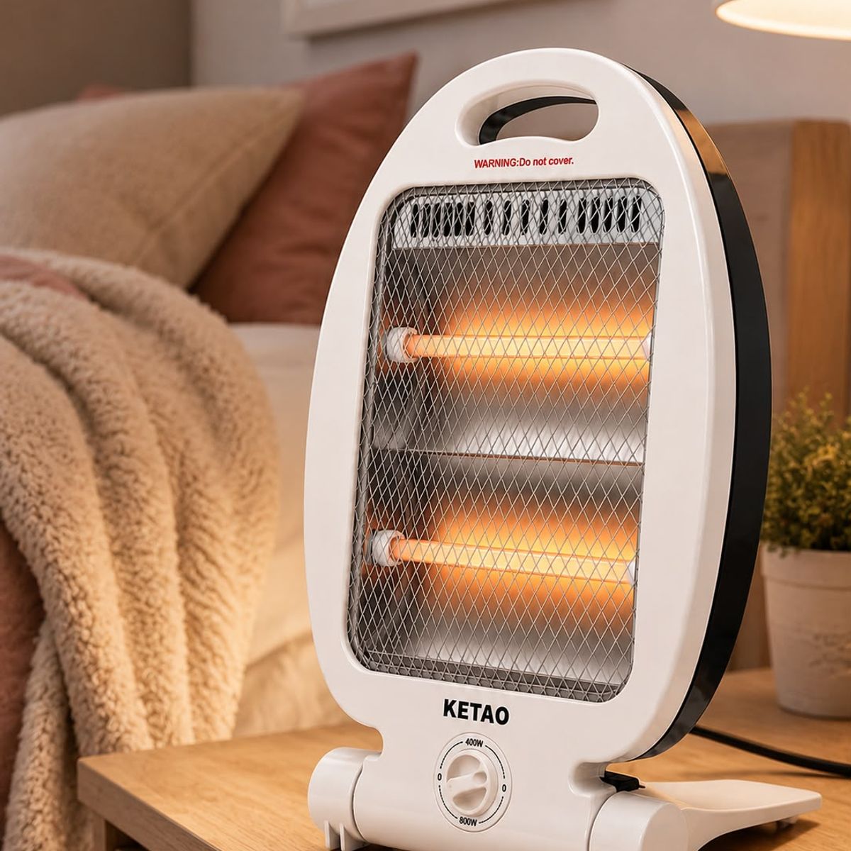GENERICO - Calefactor Eléctrico KETAO 800W