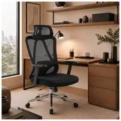 NOVAHUS - Silla Escritorio Ergonómica Apoyo Lumbar Zyron Elite