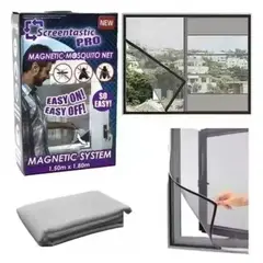OEM - Mosquitera Magnética para Puertas Fácil Instalación Cierre Automático Reutilizable