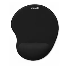 MAXELL - Mouse Pad Con Apoya Muñeca Gel GMP-1 Negro