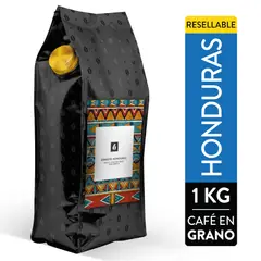 CAFFESSO - Café Grano Honduras 1 Kg Resellable Tostado Italiano Senesto
