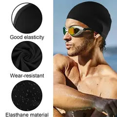 GENERICO - Pack 12 Gorros Unisex Para Natación Piscina Baño Impermeable 12 L