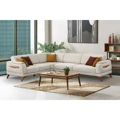 GENERICO - SOFA SECCIONAL RECLINABLE, IZQUIERDA MAGNUM MULTIFUNCIONAL 300x230CM , 3 C y2 C