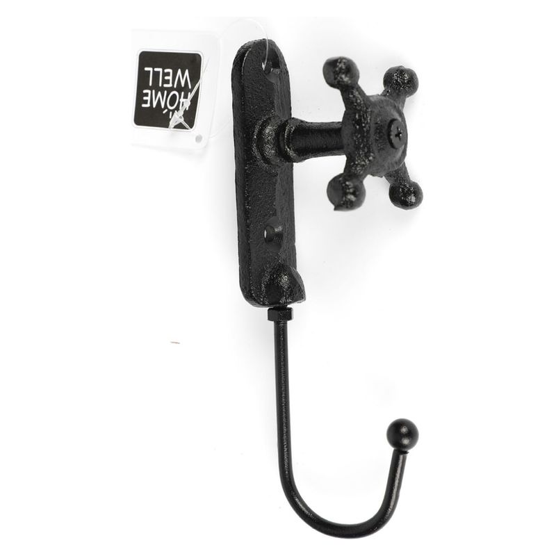 HOMEWELL - Perchero De Hierro 16X2.5X5.2Cm