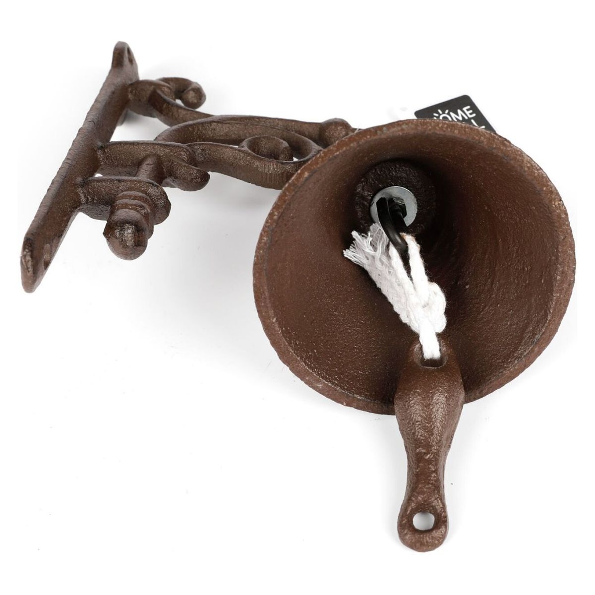 HOMEWELL - Campana De Muro Hierro 19X17X10Cm