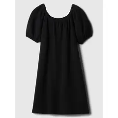 GAP - Vestido Manga Englobada Niña Negro
