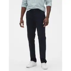 GAP - Pantalón Hombre Slim Azul