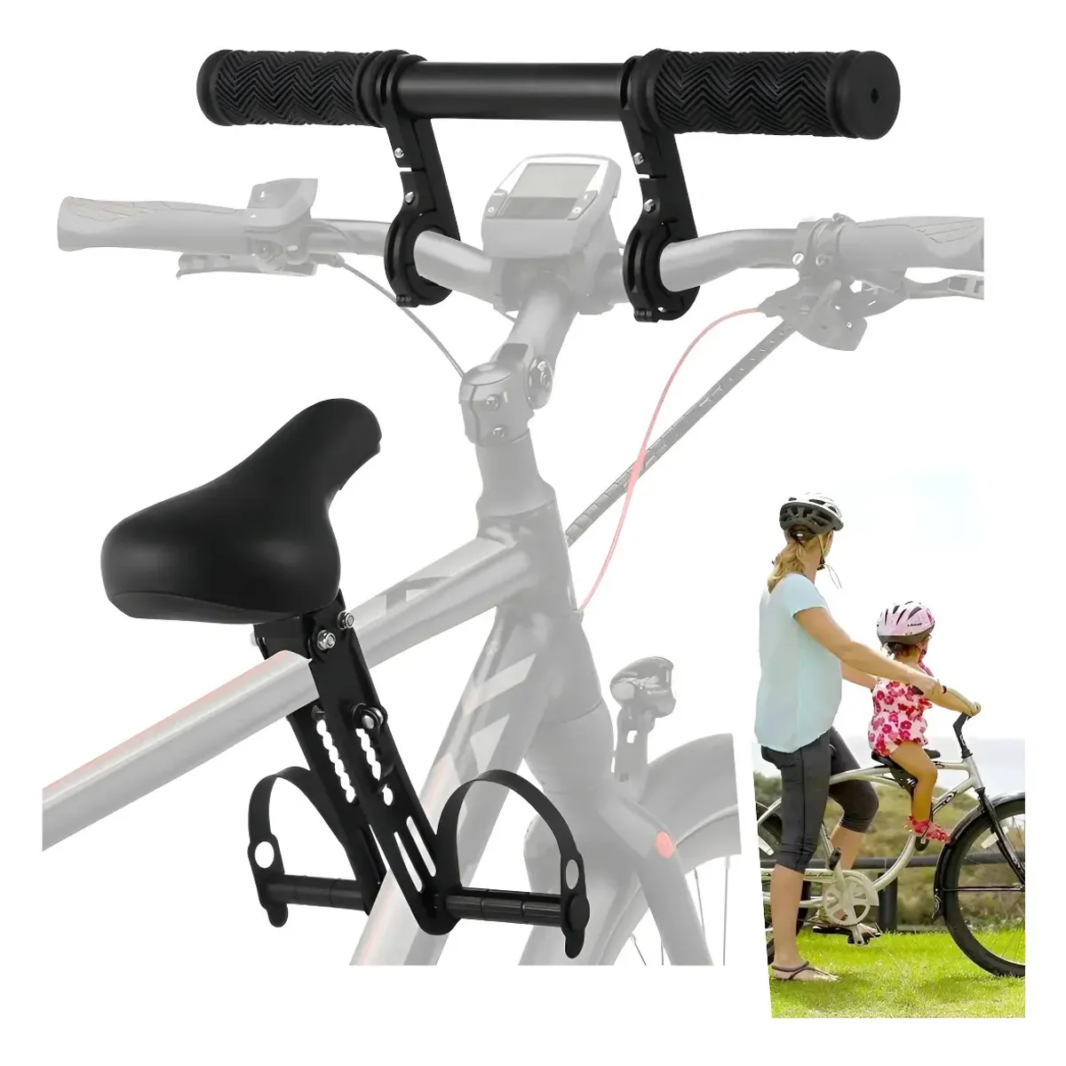VIDA BUENAS - Silla De Niño Para Bicicletas Montain Bike