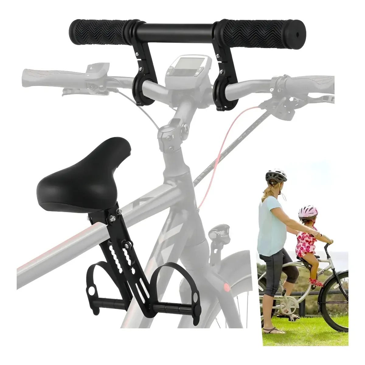 VIDA BUENAS - Silla De Niño Para Bicicletas Montain Bike