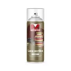 MARSON - Pintura Laca Acrílica Transparente Brillante 350ml