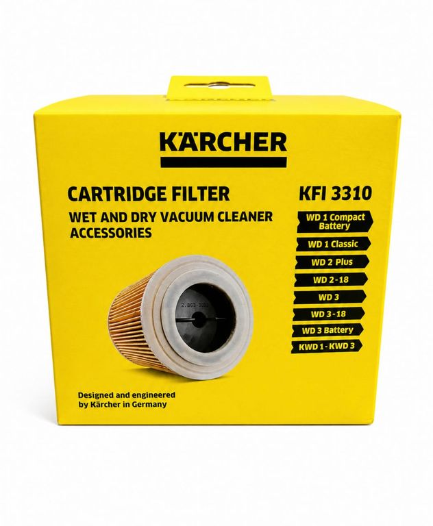 KARCHER Filtro KFI3310 WD1 WD2 WD3 KWD13