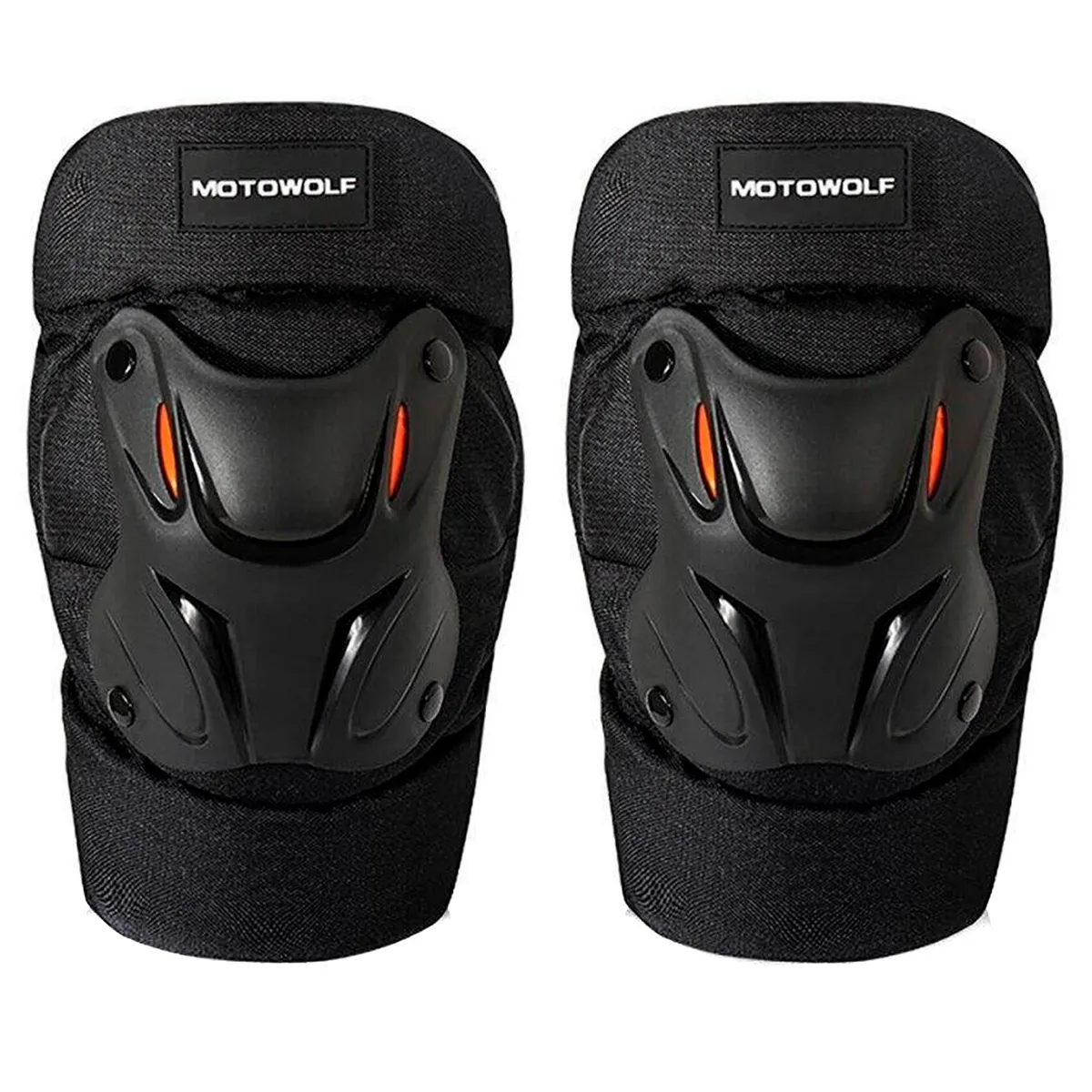 MOTOWOLF - Rodilleras Para Motociclismo Y Deportes 1010
