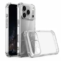 GENERICO - CARCASA TRANSPARENTE COMPATIBLE IPHONE 17 PRO MAX