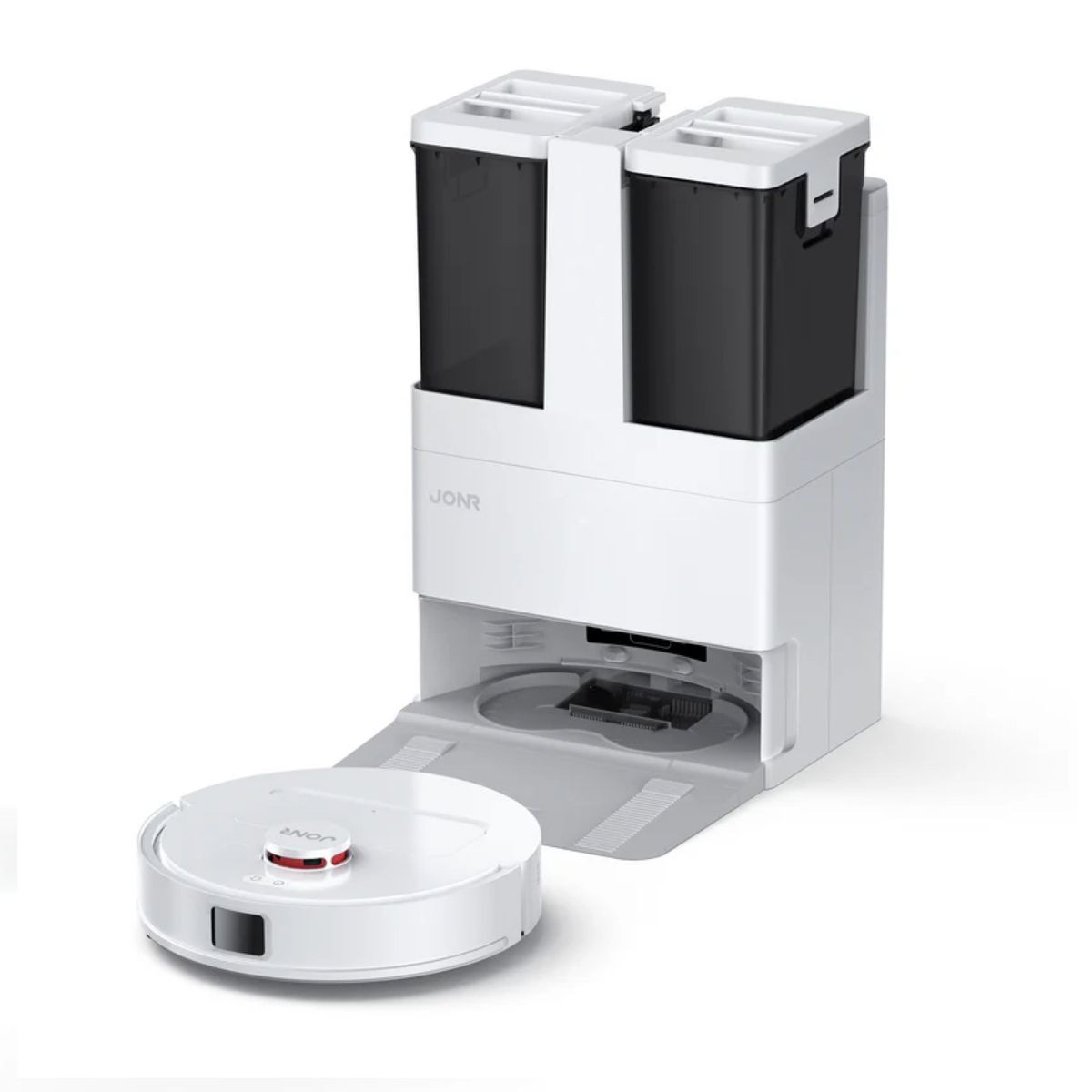 JONR - Robot aspiradora JONR T5 Lite con base de secado y lavado de mopa 8000PA Open Box