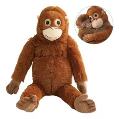 GENERICO - Peluche Mono Grande Punch Orangután 60cm