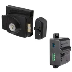 ODIS - Kit Cerradura Eléctrica Sobreponer 783 + Transformador