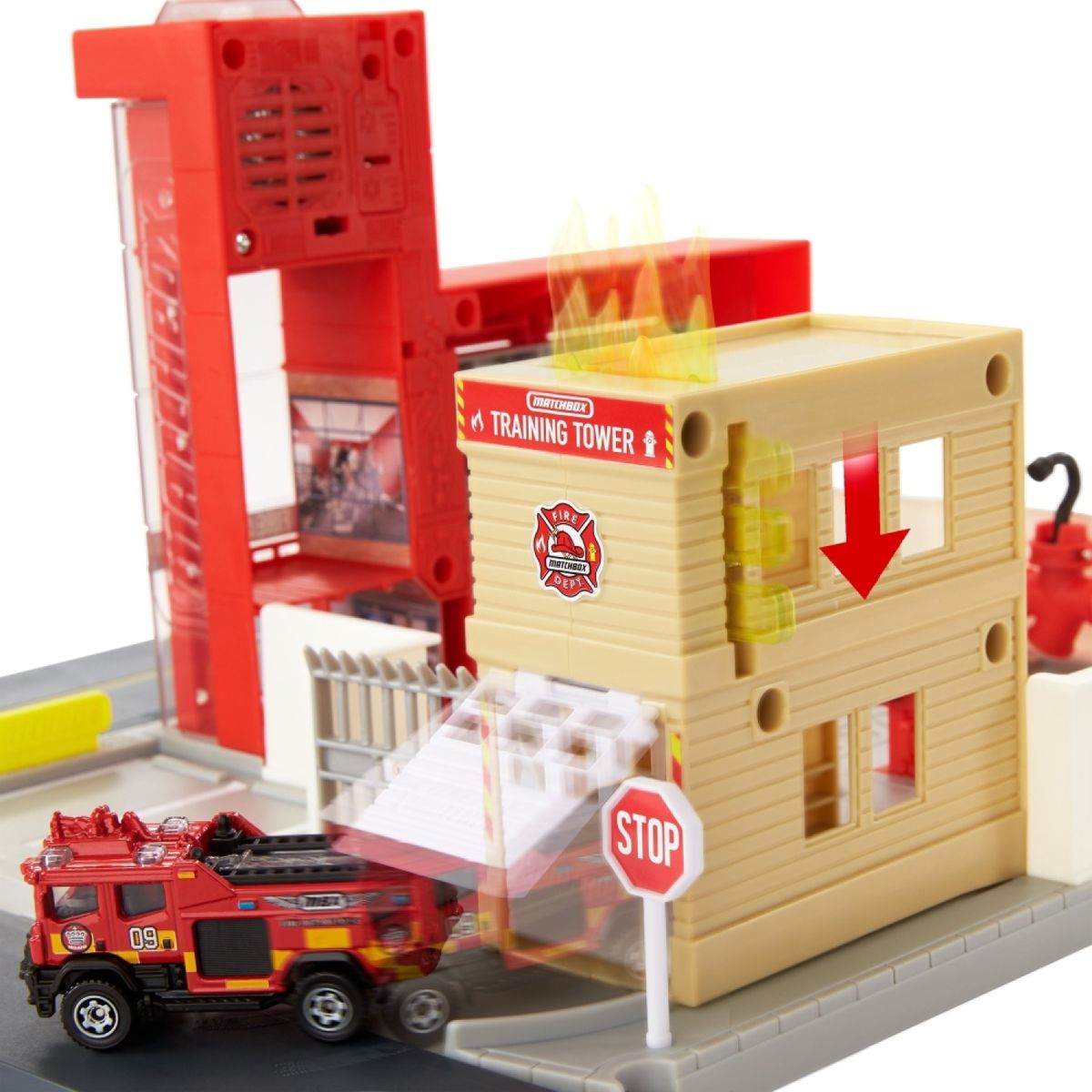 MATCHBOX - Estación De Bomberos De Rescate