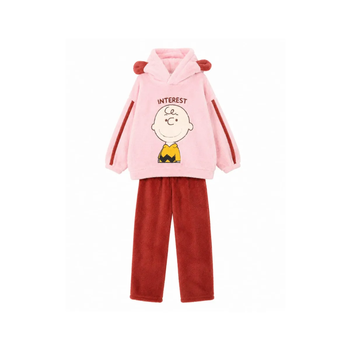 CHINITOWN - Pijama Invierno Mujer Polar  Suavidad y Diversión para tus Noches de Invierno
