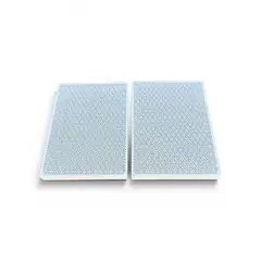 GENERICO - Pack 3 Placas Cerámicas Refractarias para Estufas a Gas 9x14
